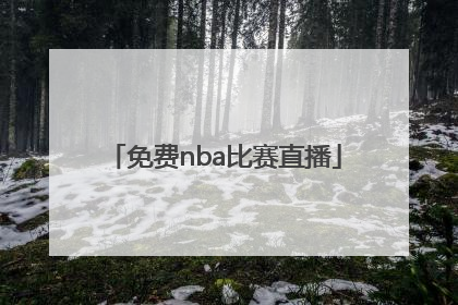 「免费nba比赛直播」篮球nba比赛直播视频